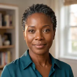 Grace Abara, a fictional Moodwell AI coach
